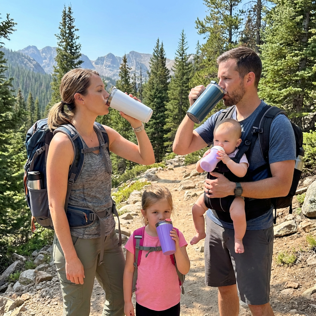 Family Adventures Made Easier with Reusable Drinkware