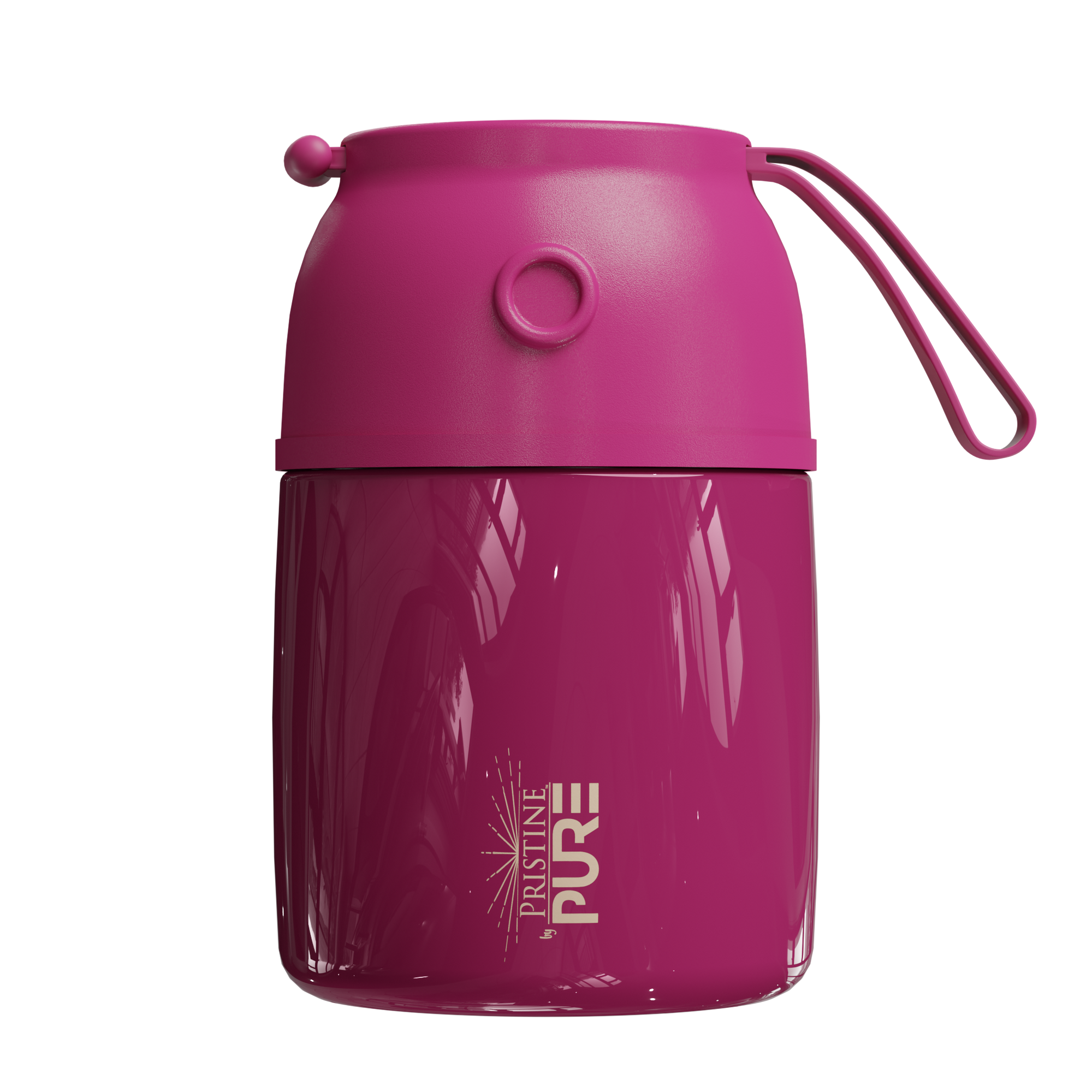 "MacGyver" 15oz Antimicrobial Stainless Steel Food Container