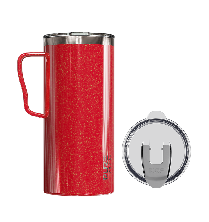Custom Engraved 18 oz Coffee Mug by PURE Drinkware (4 colors