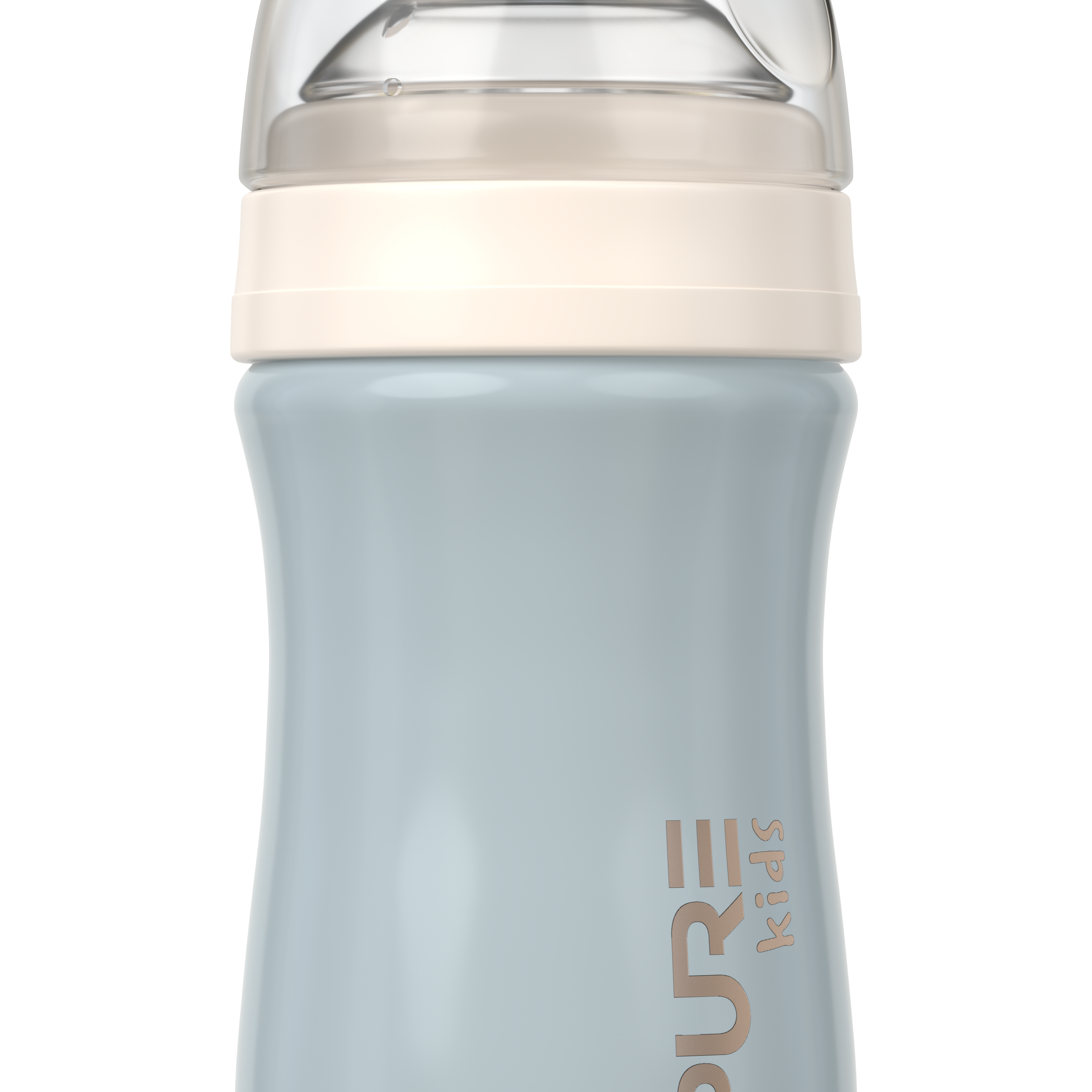 Pure 8oz Baby Bottle - Keepsake Blue - PURE Drinkware