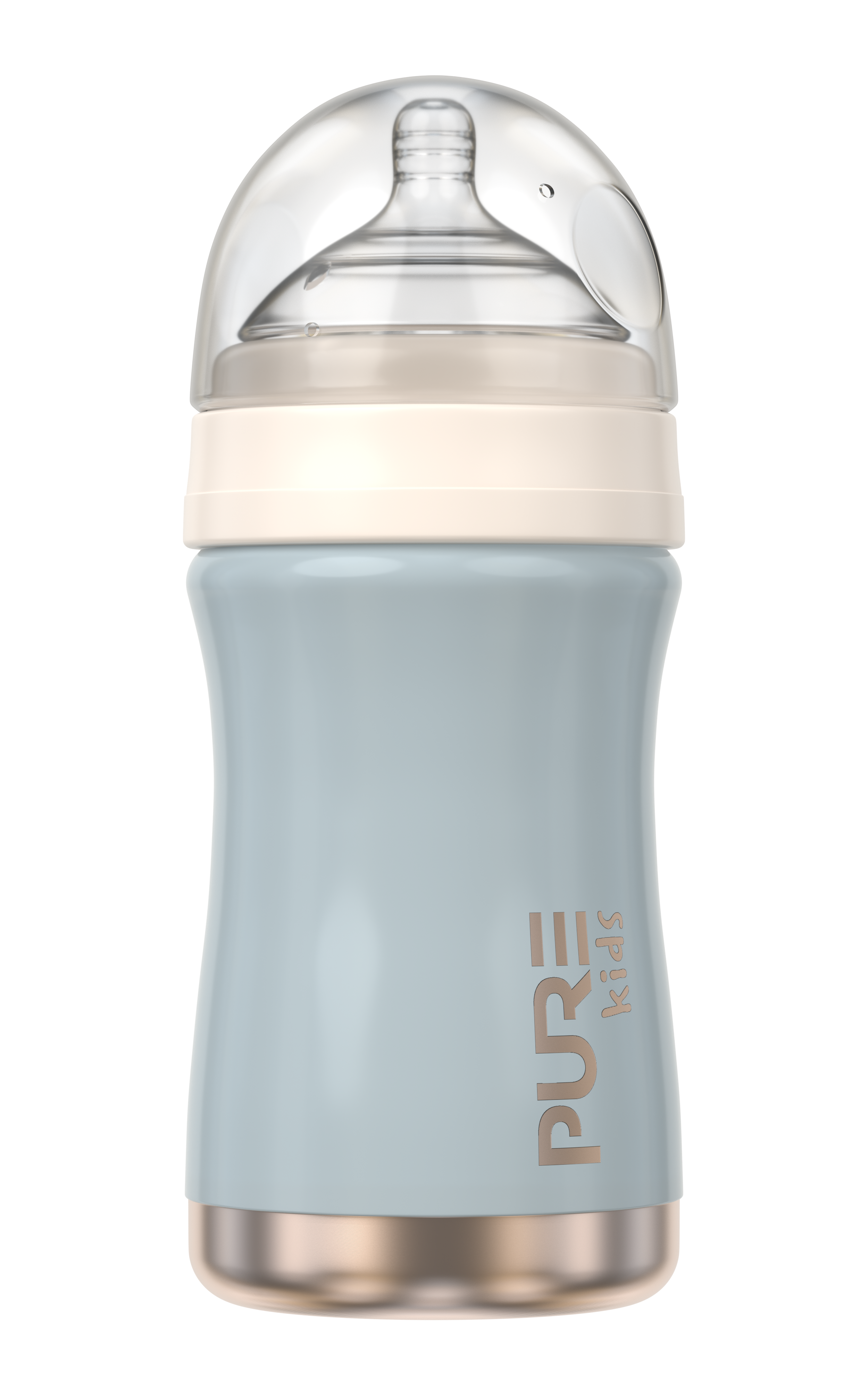 Pure 8oz Baby Bottle - Keepsake Blue - PURE Drinkware