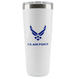 32oz Twistie Tumbler - Air Force Logo on White