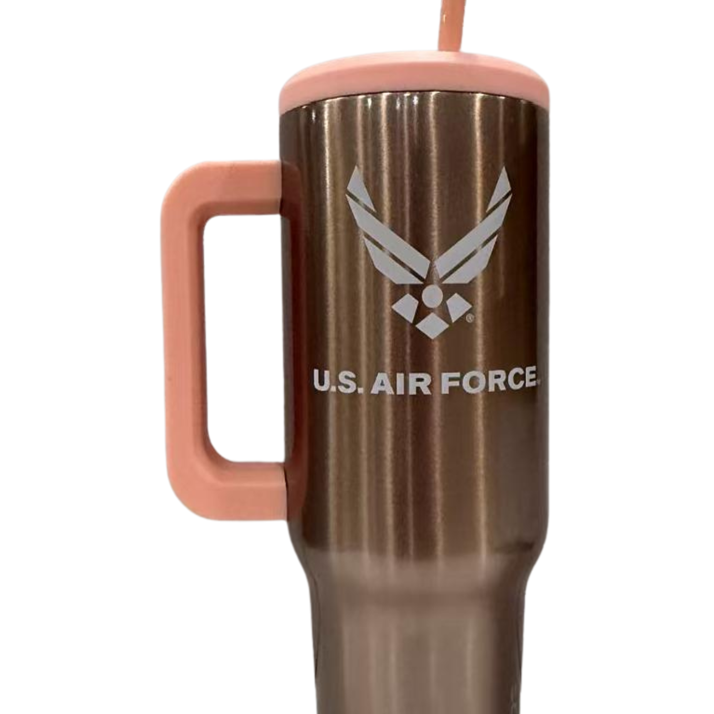 Air Force Logo Tumbler 40oz Rose Gold - UNIFORMED®