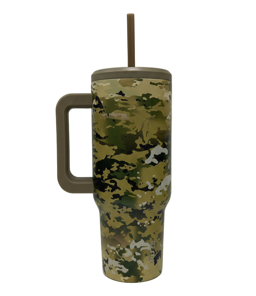 OCP Camo 40oz Tumbler with a with a handle