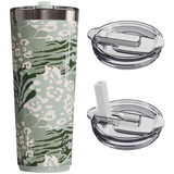 “Twistie” Stainless Steel Tumbler 32oz / 22oz – Antimicrobial - Patterns