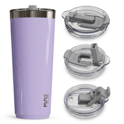 “Twistie” Stainless Steel Tumbler 32oz / 22oz – Antimicrobial - Solid Colors - PURE Drinkware