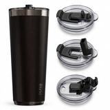 “Twistie” Stainless Steel Tumbler 32oz / 22oz – Antimicrobial - Solid Colors