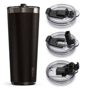 “Twistie” Stainless Steel Tumbler 32oz / 22oz – Antimicrobial - Solid Colors - PURE Drinkware