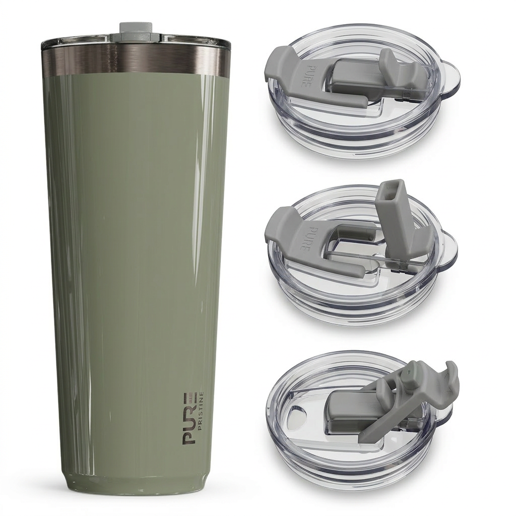  22oz – Antimicrobial - Solid Colors - PURE Drinkware