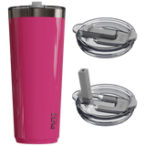 “Twistie” Stainless Steel Tumbler 32oz / 22oz – Antimicrobial - Solid Colors