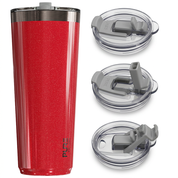 “Twistie” Stainless Steel Tumbler 32oz / 22oz – Antimicrobial - Solid Colors - PURE Drinkware