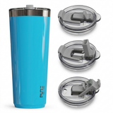 “Twistie” Stainless Steel Tumbler 32oz / 22oz – Antimicrobial - Solid Colors