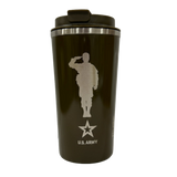 "Prolatte" Stainless Steel Coffee Mug 17oz - Military Licensed