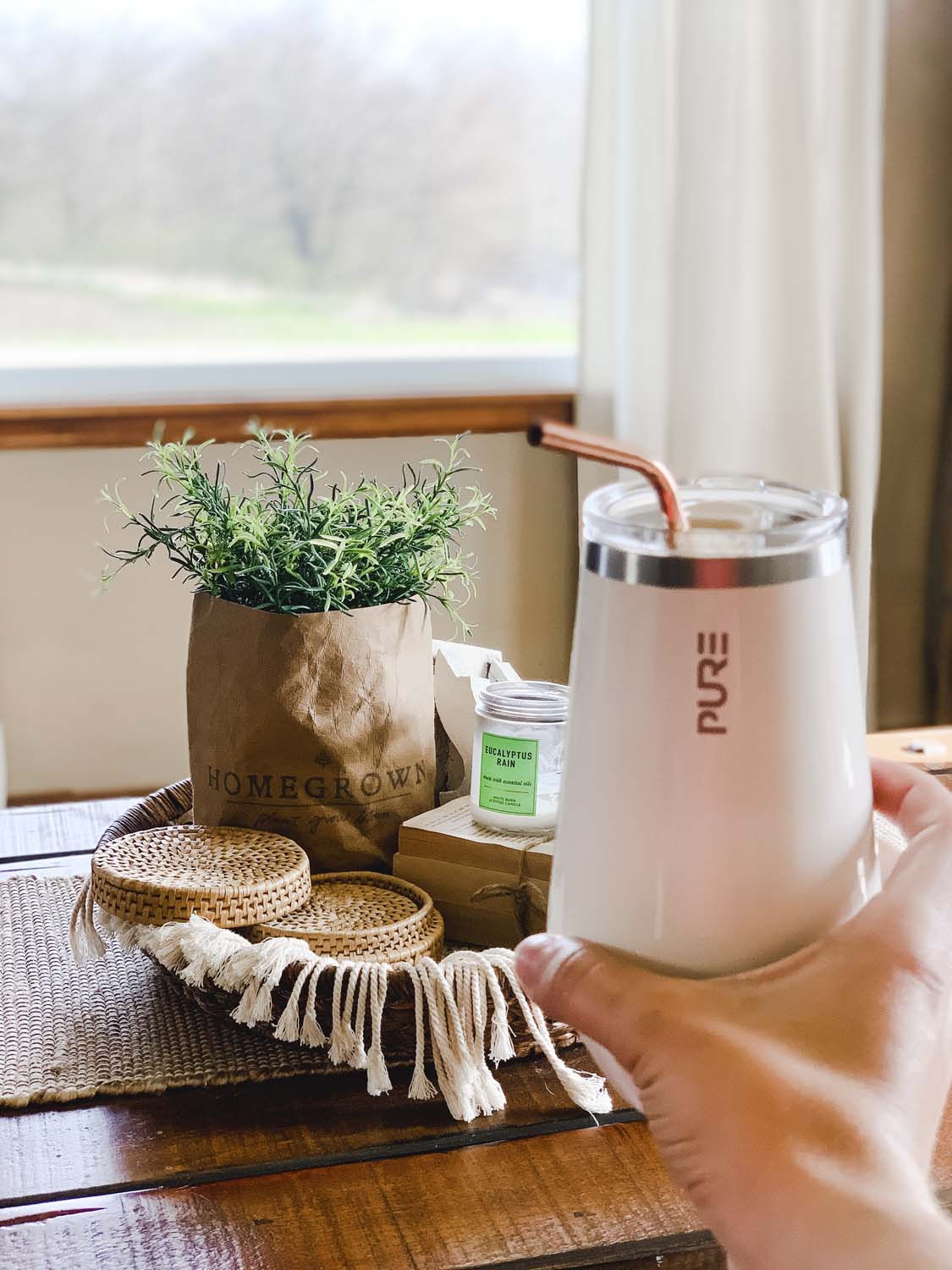 Twist-On Spill-Proof Lids