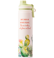 “Endurance” Insulated Water Bottle 25oz - Sassy Sayings - PURE Drinkware