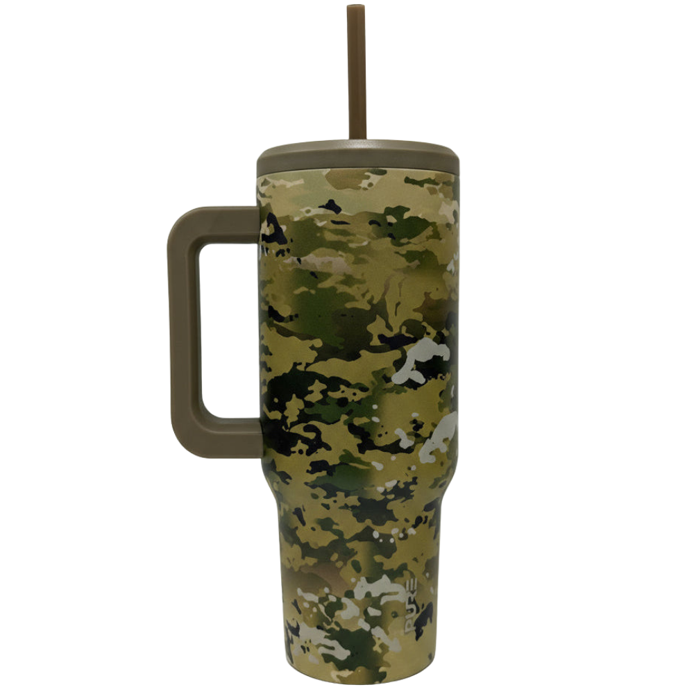 OCP Camo 40oz Tumbler with a with a handle
