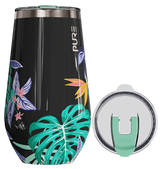 “Halfsies” Wine Tumbler 16oz – Antimicrobial - Patterns