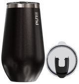 “Halfsies” Wine Tumbler 16oz – Antimicrobial - Solid Colors