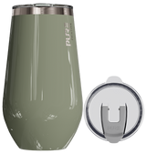 “Halfsies” Wine Tumbler 16oz – Antimicrobial - Solid Colors