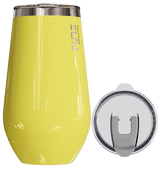 “Halfsies” Wine Tumbler 16oz – Antimicrobial - Solid Colors