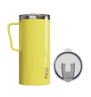 “It Fits” Thermal Travel Mug 18oz – Antimicrobial - Solid Colors - PURE Drinkware
