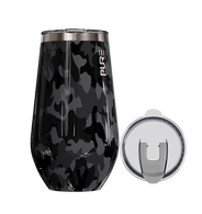 Halfsies Wine 16oz Patterns – Black Camo - PURE Drinkware