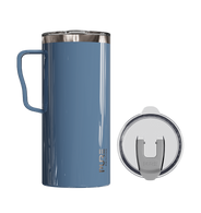 “It Fits” Thermal Travel Mug 18oz – Antimicrobial - Solid Colors - PURE Drinkware