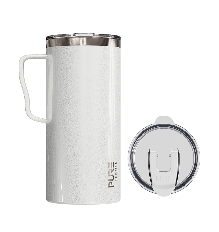 “It Fits” Thermal Travel Mug 18oz – Antimicrobial - Solid Colors - PURE Drinkware