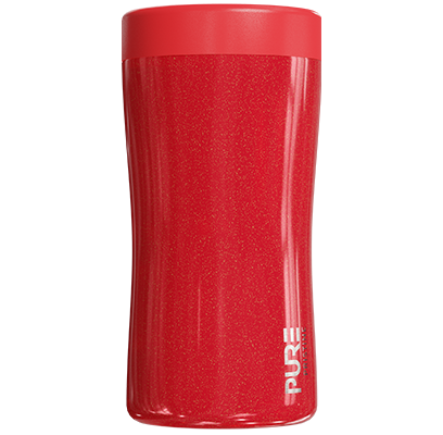 12 oz insulated can cooler in ruby red by PURE