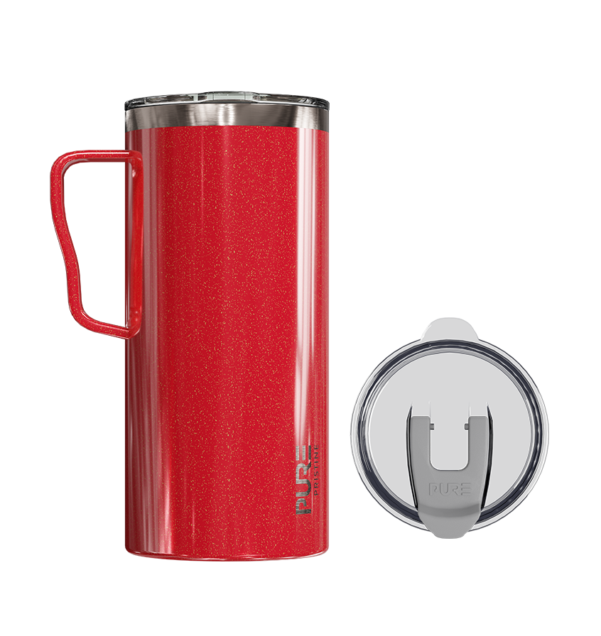“It Fits” Thermal Travel Mug 18oz – Antimicrobial - Solid Colors - PURE Drinkware