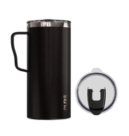 “It Fits” Thermal Travel Mug 18oz – Antimicrobial - Solid Colors - PURE Drinkware