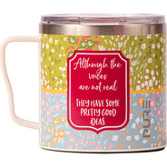 Big Bertha Coffee Mug 16oz Sassy – Although the voices are not real they have some pretty good ideas - PURE Drinkware