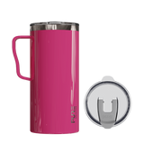 “It Fits” Thermal Travel Mug 18oz – Antimicrobial - Solid Colors