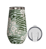 Halfsies Wine 16oz Patterns – Sage Animal Print