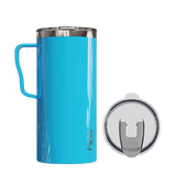 “It Fits” Thermal Travel Mug 18oz – Antimicrobial - Solid Colors